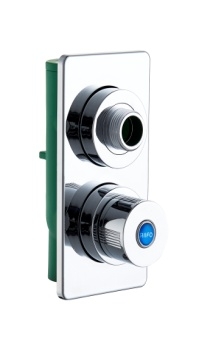 AZ102PPR暗裝瓷芯角閥DN25（綠）