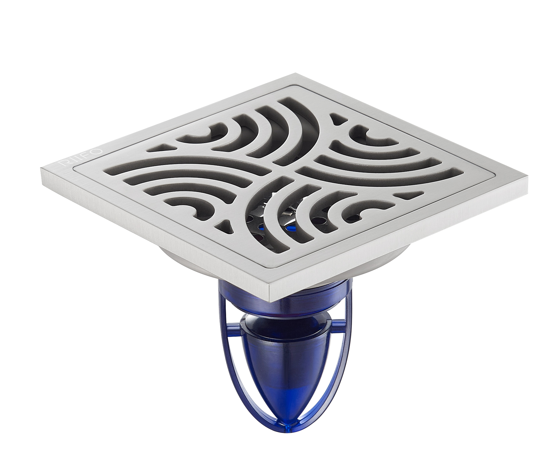 不銹鋼地漏RF-79018B（鎳拉絲）（磁懸浮）