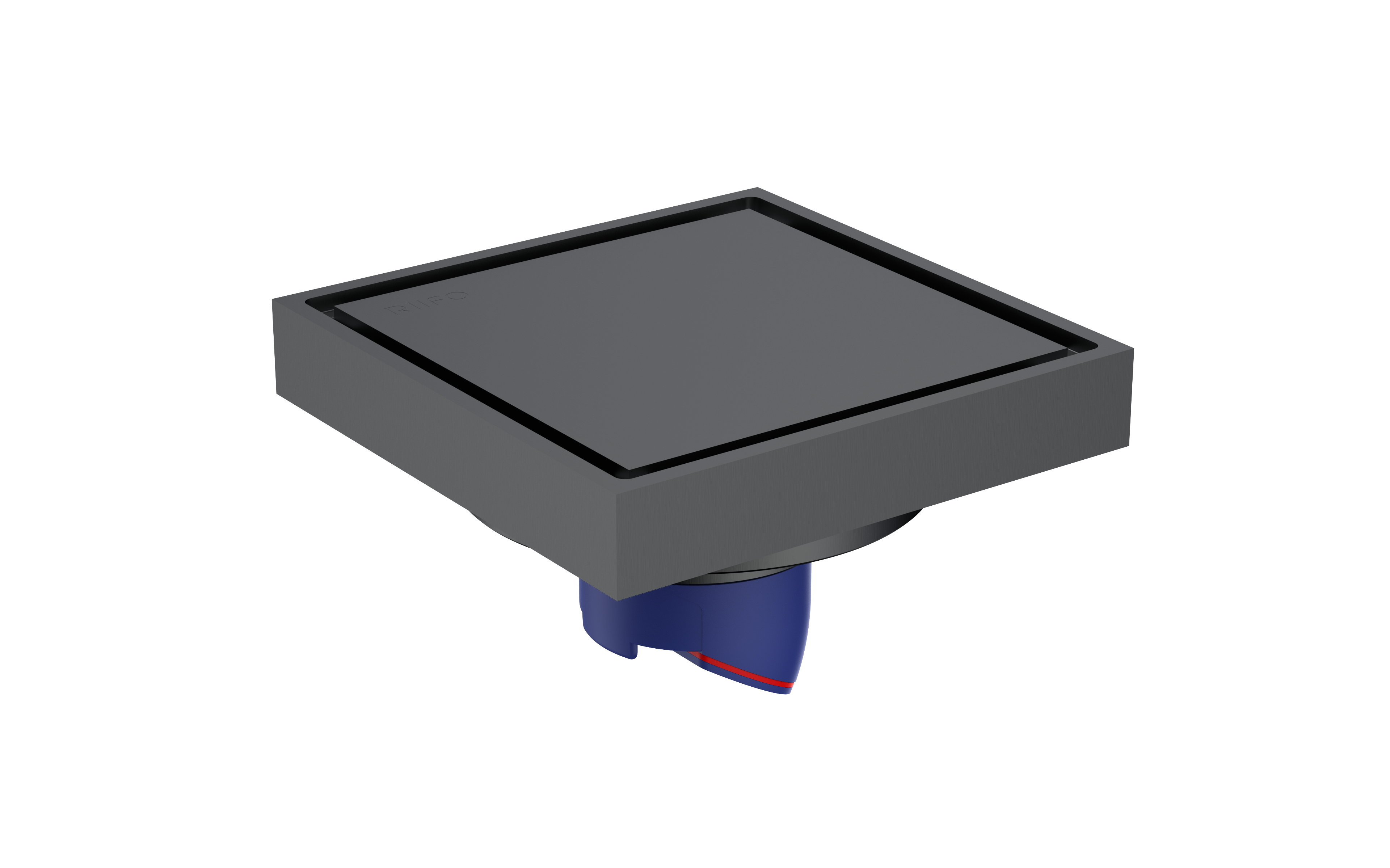 全銅地漏RF-DC3025H（黑色）